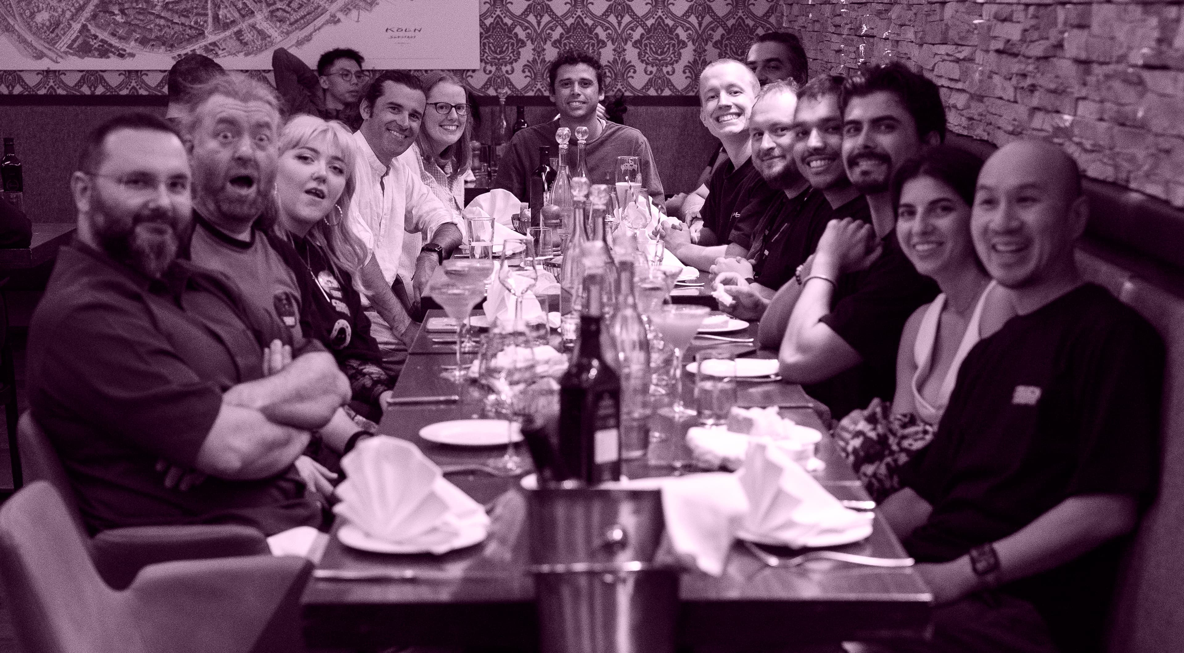 More than 15 nationalities. One shared vision.